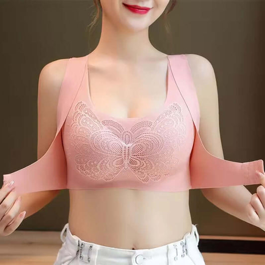 Front-Closure Bralette – Supportive & Humpback Corrector for Women & Students-Hoorish