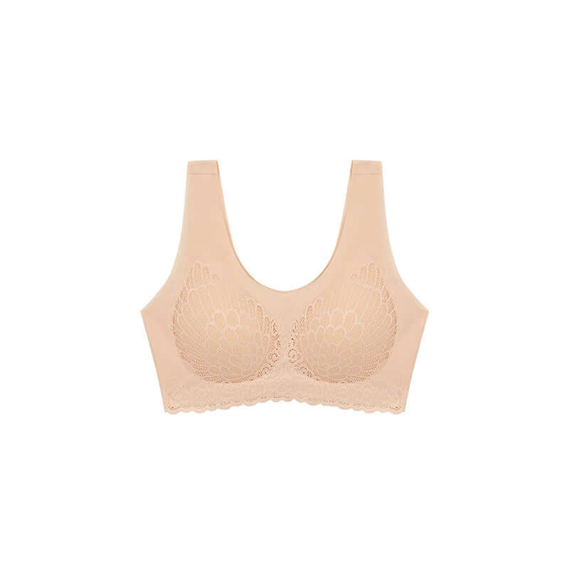 Soft Lace Bra – Wireless Breathable Stretchable-Hoorish