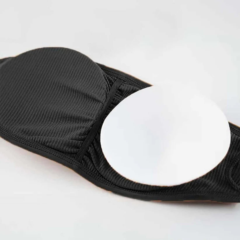 3-Strap Supportive Strapless Bandeau Bra – Free Size Removable Pads-Hoorish