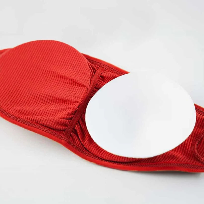 3-Strap Supportive Strapless Bandeau Bra – Free Size Removable Pads-Hoorish