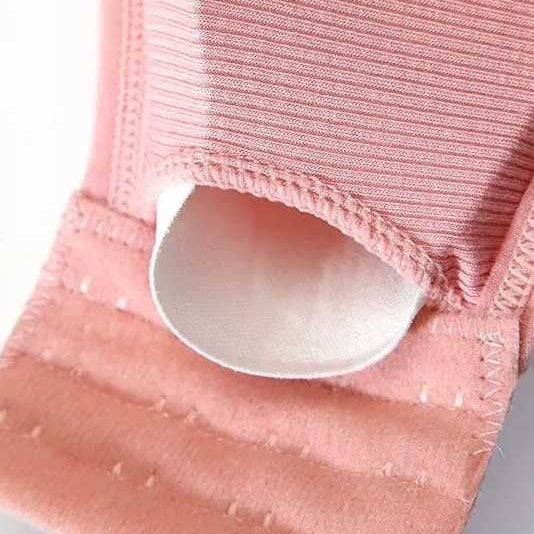 3-Strap Supportive Strapless Bandeau Bra – Free Size Removable Pads-Hoorish