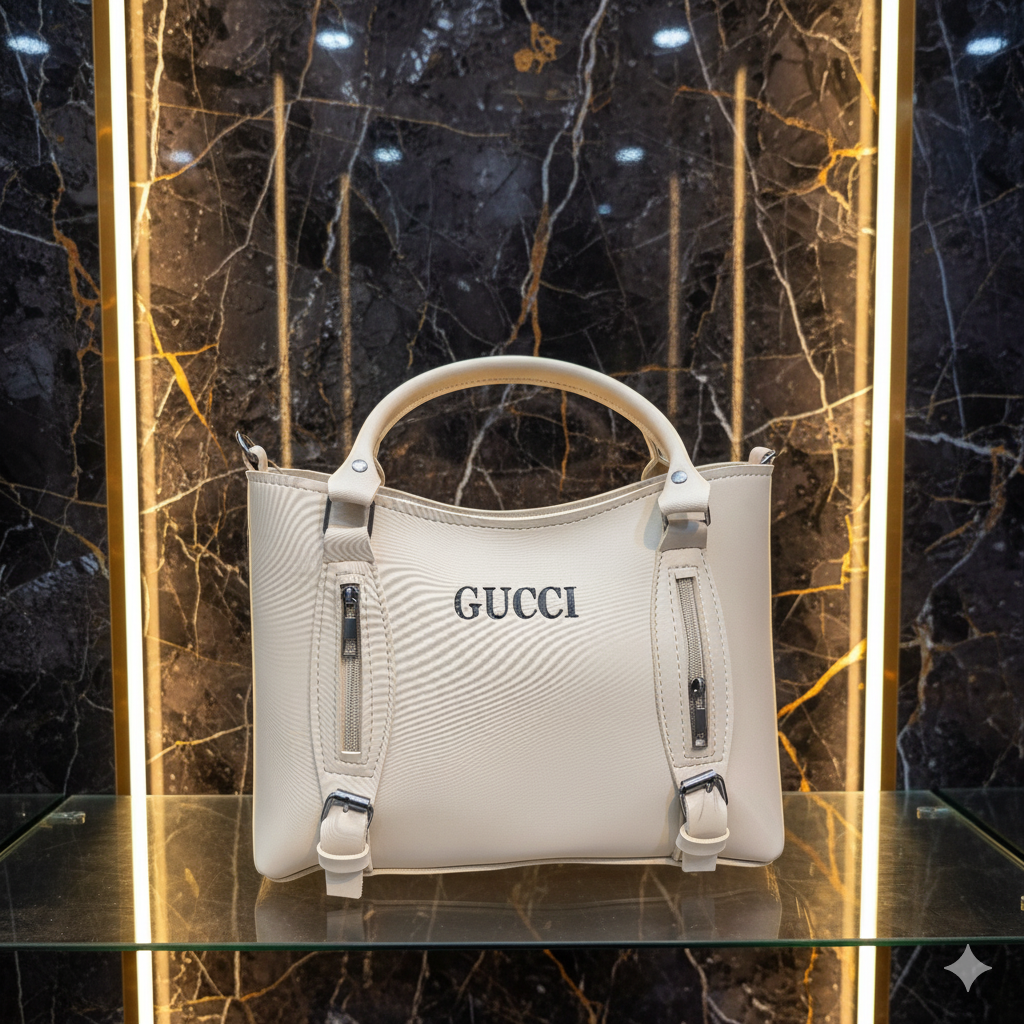 Chic Minimalist Square Handbag-Hoorish