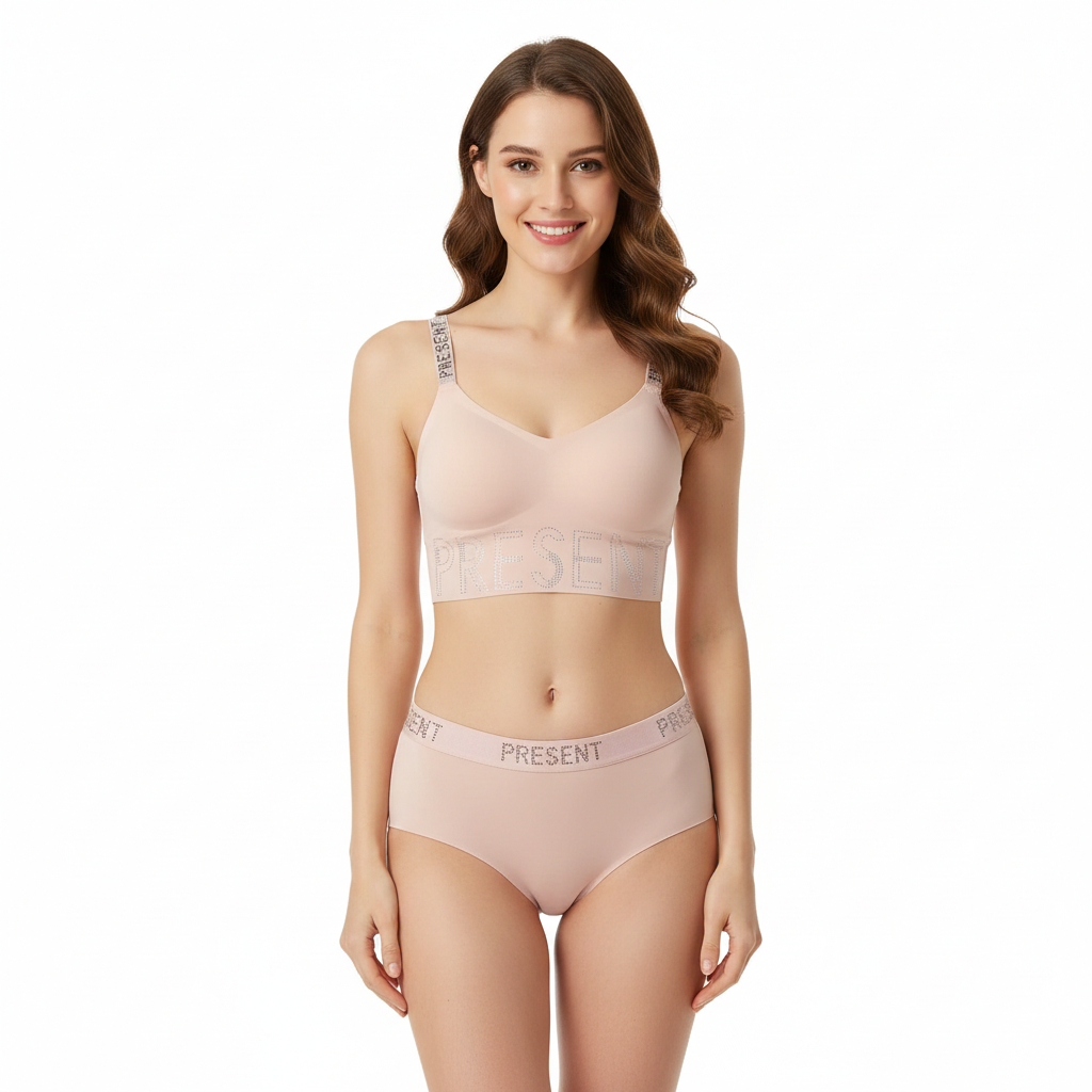 Crystal Touch Seamless Bralette – PRESENT Exclusive