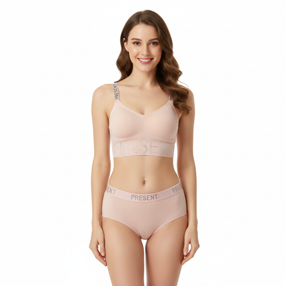 Crystal Touch Seamless Bralette – PRESENT Exclusive