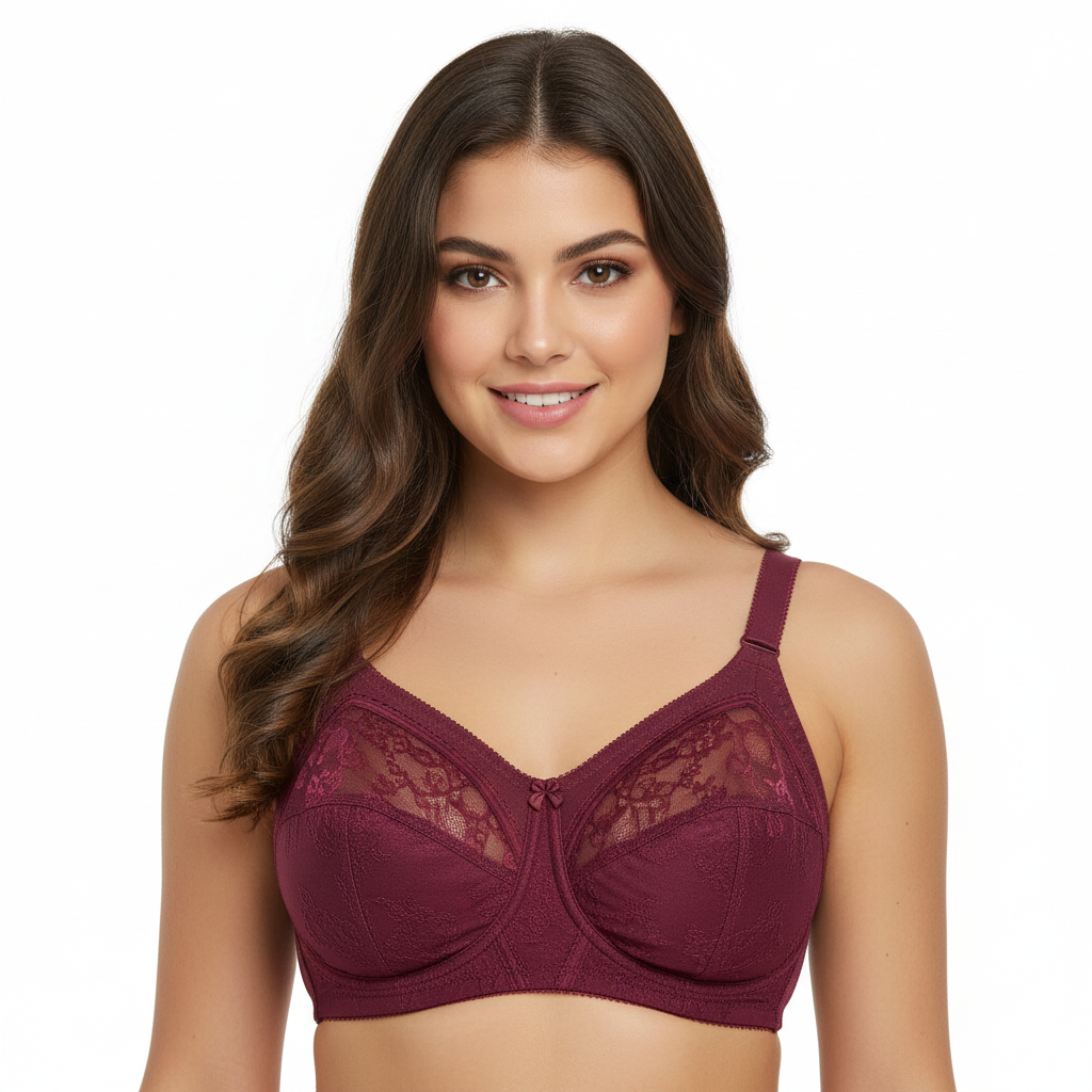 Doreena Full Figure Comfort Bra (Available in All Sizes)