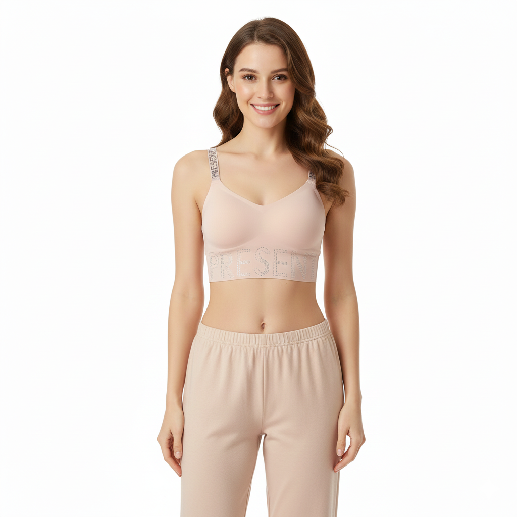Crystal Touch Seamless Bralette – PRESENT Exclusive