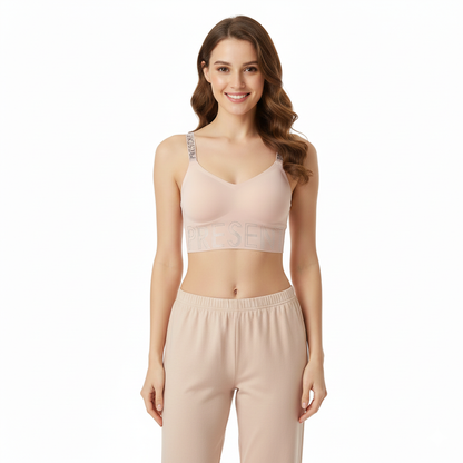 Crystal Touch Seamless Bralette – PRESENT Exclusive