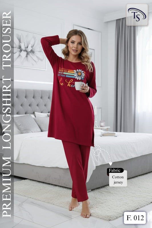 Premium Long Shirt Trouser 2- Piece
