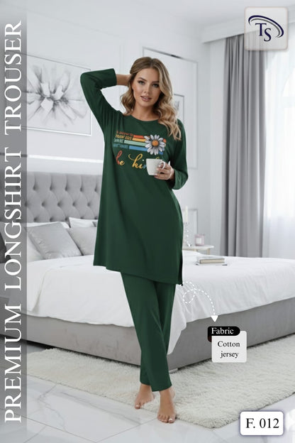 Premium Long Shirt Trouser 2- Piece