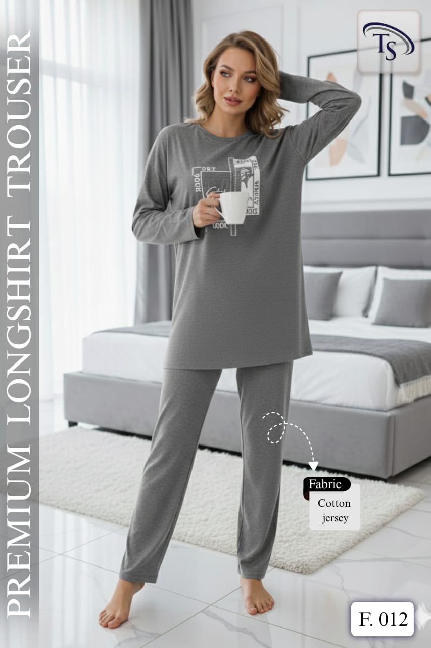 Premium Long Shirt Trouser 2- Piece