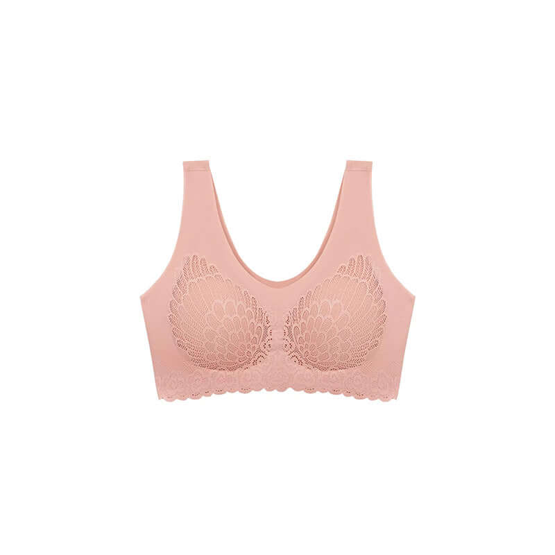 Soft Lace Bra – Wireless Breathable Stretchable-Hoorish