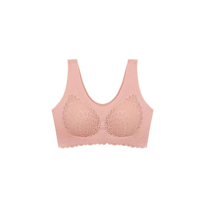 Soft Lace Bra – Wireless Breathable Stretchable-Hoorish